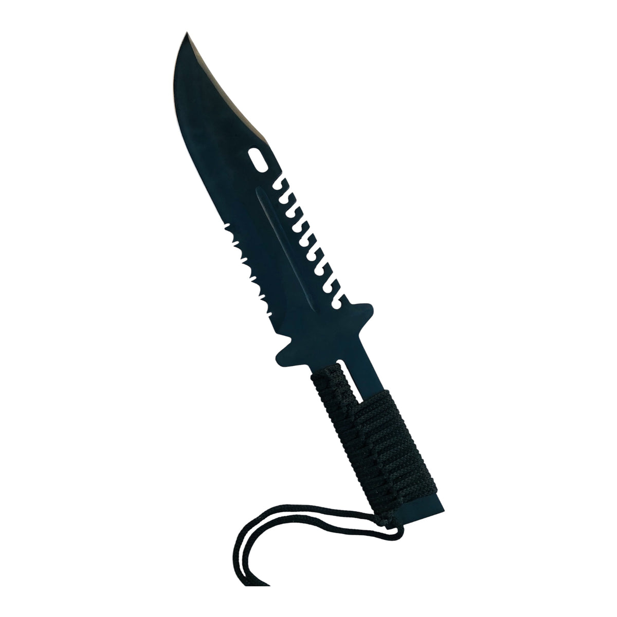 Stainless Steel DLC Coated Rambo Knife – AB-007