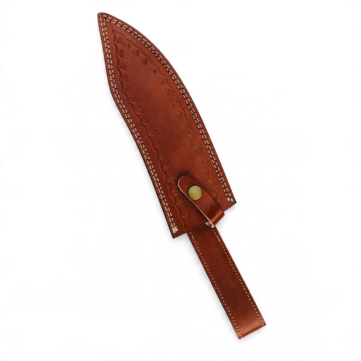 Damascus Steel Chef Knife with Micarta Handle – AB-0019