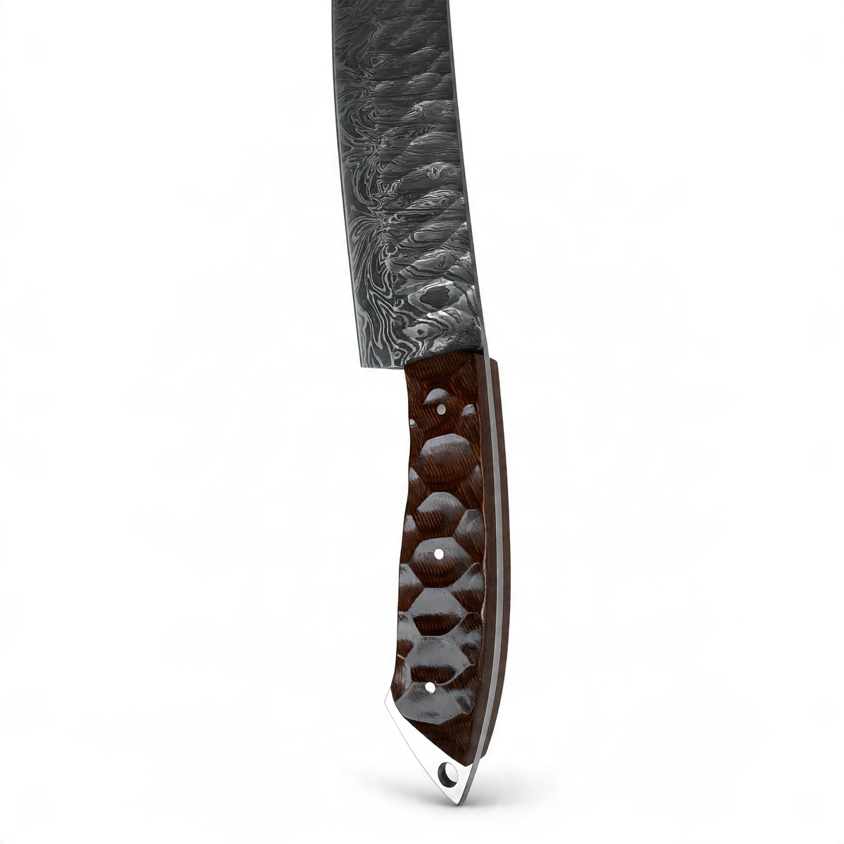 Damascus Steel Chef Knife with Micarta Handle – AB-0019